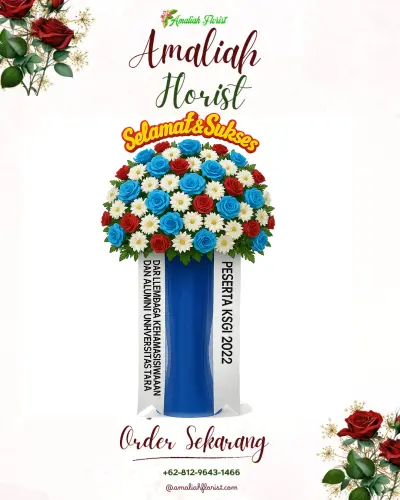 Standing Flower di Manyar Sabrangan